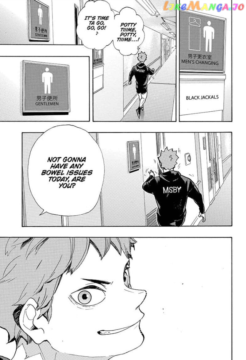 Haikyuu!!, Chapter 378 image 12